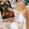 Acrylic Pumpkin Number Painting Crafts Kits Halloween Gifts for Home Decor(Halloween)